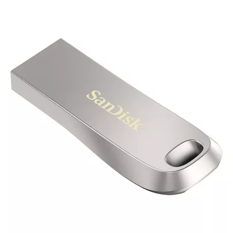SanDisk Ultra Luxe, 256 GB, USB A típus, 3.2 Gen 1 (3.1 Gen 1), 150 MB/s, Kupak nélküli, Ezüst