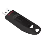 SanDisk Ultra, 32 GB, USB A típus, 3.2 Gen 1 (3.1 Gen 1), 100 MB/s, Tolattyú, Fekete