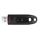 SanDisk Ultra, 32 GB, USB A típus, 3.2 Gen 1 (3.1 Gen 1), 100 MB/s, Tolattyú, Fekete