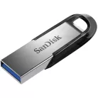 SanDisk Ultra Flair, 32 GB, USB A típus, 3.2 Gen 1 (3.1 Gen 1), 150 MB/s, Kupak nélküli, Fekete, Rozsdamentes acél