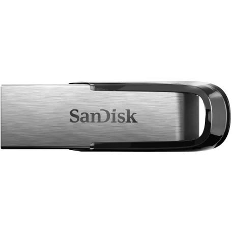 SanDisk Ultra Flair, 32 GB, USB A típus, 3.2 Gen 1 (3.1 Gen 1), 150 MB/s, Kupak nélküli, Fekete, Rozsdamentes acél