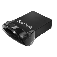   SanDisk Ultra Fit, 256 GB, USB A típus, 3.2 Gen 1 (3.1 Gen 1), 130 MB/s, Kupak nélküli, Fekete