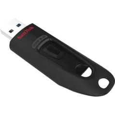   SanDisk ULTRA USB, 32 GB, USB A típus, 3.2 Gen 1 (3.1 Gen 1), 100 MB/s, Tolattyú, Fekete