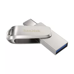   SanDisk Ultra Dual Drive Luxe, 512 GB, USB Type-A / USB Type-C, 3.2 Gen 1 (3.1 Gen 1), 150 MB/s, Forgó, Rozsdamentes acél