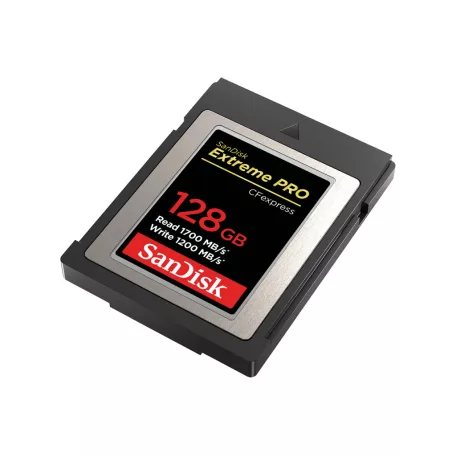 SanDisk SDCFE-128G-GN4NN, 128 GB, CFexpress, 1700 MB/s, 1200 MB/s, Fekete