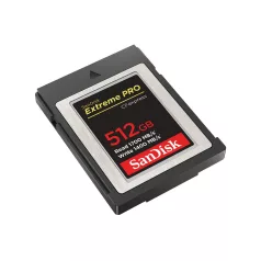   SanDisk SDCFE-512G-GN4NN, 512 GB, CFexpress, 1700 MB/s, 1400 MB/s, Fekete
