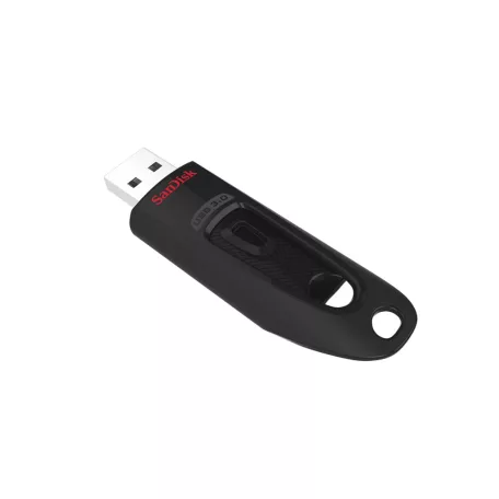 SanDisk Ultra, 512 GB, USB A típus, 3.2 Gen 1 (3.1 Gen 1), 100 MB/s, Tolattyú, Fekete