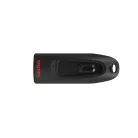 SanDisk Ultra, 512 GB, USB A típus, 3.2 Gen 1 (3.1 Gen 1), 100 MB/s, Tolattyú, Fekete
