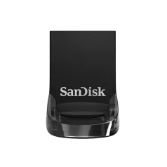   SanDisk Ultra Fit, 512 GB, USB A típus, 3.2 Gen 1 (3.1 Gen 1), 130 MB/s, Kupak nélküli, Fekete