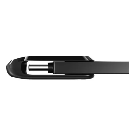 SanDisk Ultra Dual Drive Go, 512 GB, USB Type-A / USB Type-C, 3.2 Gen 1 (3.1 Gen 1), 150 MB/s, Forgó, Fekete