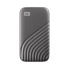 Western Digital My Passport, 1 TB, USB C-típus, 3.2 Gen 2 (3.1 Gen 2), 1050 MB/s, Jelszavas védelem, Szürke