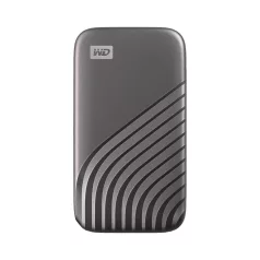   Western Digital My Passport, 1 TB, USB C-típus, 3.2 Gen 2 (3.1 Gen 2), 1050 MB/s, Jelszavas védelem, Szürke