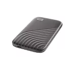Western Digital My Passport, 1 TB, USB C-típus, 3.2 Gen 2 (3.1 Gen 2), 1050 MB/s, Jelszavas védelem, Szürke