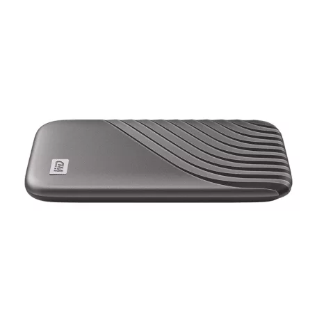 Western Digital My Passport, 1 TB, USB C-típus, 3.2 Gen 2 (3.1 Gen 2), 1050 MB/s, Jelszavas védelem, Szürke