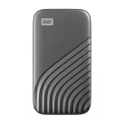 Western Digital My Passport, 1 TB, USB C-típus, 3.2 Gen 2 (3.1 Gen 2), 1050 MB/s, Jelszavas védelem, Szürke