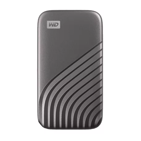 Western Digital My Passport, 1 TB, USB C-típus, 3.2 Gen 2 (3.1 Gen 2), 1050 MB/s, Jelszavas védelem, Szürke
