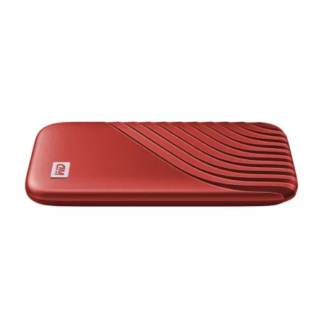 Western Digital My Passport, 2 TB, USB C-típus, 3.2 Gen 2 (3.1 Gen 2), 1050 MB/s, Jelszavas védelem, Vörös