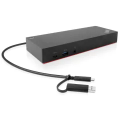   Lenovo 40AF0135EU, Vezetékes, 10,100,1000 Mbit/s, Fekete, 4K Ultra HD, 3840 x 2160 pixelek, Lenovo