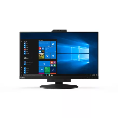 Lenovo ThinkCentre TIO27, 68,6 cm (27"), 2560 x 1440 pixelek, Quad HD, LED, 14 ms, Fekete