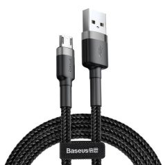   Baseus Cafule 1,5A 2 m-es USB-Micro USB kábel (szürke-fekete)