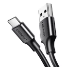 UGREEN USB és USB-C kábel 1,5 m (fekete)