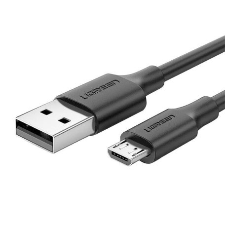 UGREEN USB-Micro USB kábel, QC 3.0, 2,4A, 0,25m (fekete)