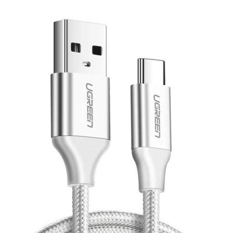 UGREEN USB-USB-C kábel, QC3.0, 0,25m (fehér)