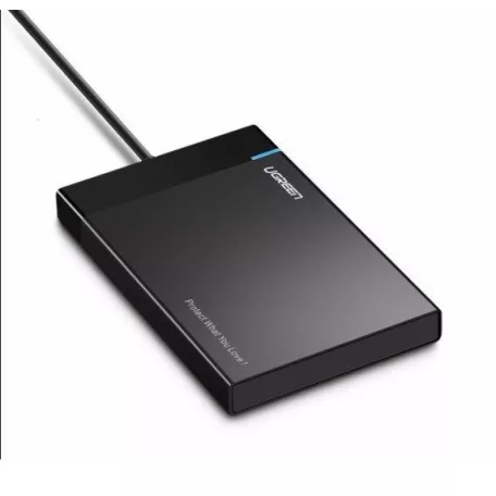 UGREEN US221 Külső merevlemezház 2,5",SATA (fekete)