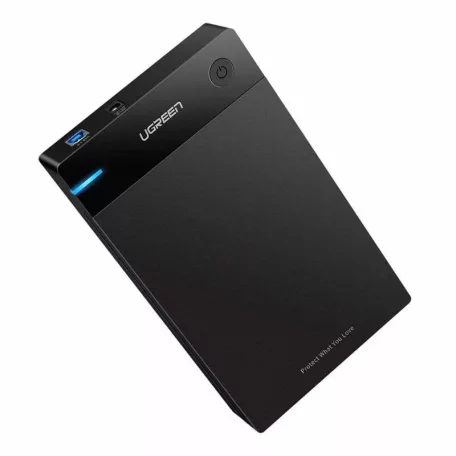 UGREEN SATA USB 3.0 3,5" HDD külső merevlemez ház (fekete)