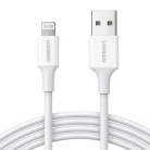 UGREEN US155 USB-Lightning kábel, MFi, 1 m (fehér)