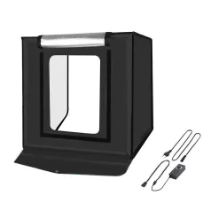 Puluz 60cm LED árnyék nélküli sátor 3380 lumenes
