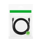 UGREEN Nikkelezett USB-C kábel, 1,5 m (fekete)