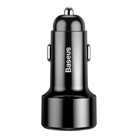 Baseus Magic USB + USB-C QC 4.0 PD 45W autós töltő (fekete)