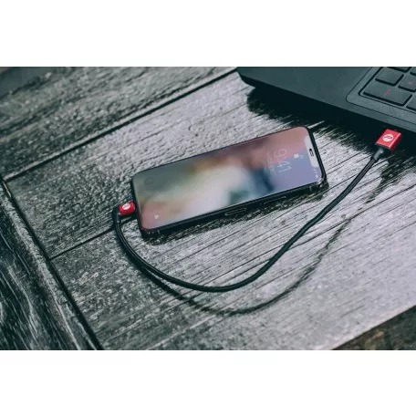 USB-A-Lightning MFI 350 mm-es PGYTECH kábel (P-GM-115)