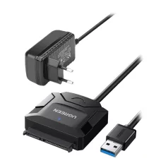 UGREEN USB 3.0 - SATA adapter 2,5 / 3,5 (fekete)