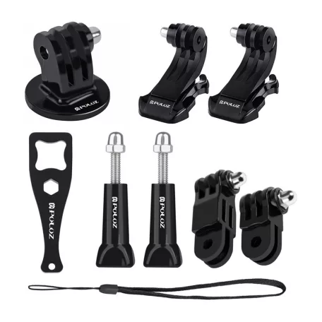 Puluz 20 darabos tartozékkészlet sportkamerákhoz (beleértve az Osmo Action 5 Pro-t, Insta360 Ace Pro 2-t) PKT18