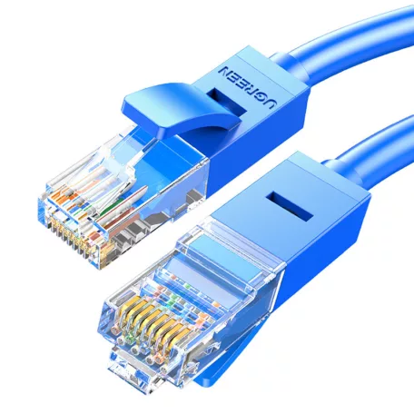 UGREEN Ethernet RJ45 Rounded Network Cable, Cat.6, UTP, 2m (Blue)