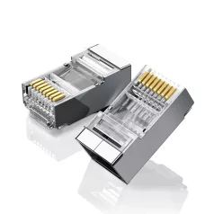   UGREEN RJ45 Ethernet fém csatlakozó, 8P / 8C, Cat.6, UTP (10db)