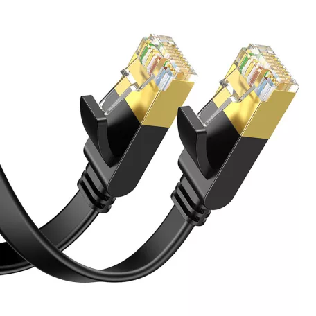 UGREEN NW106 Ethernet RJ45 hálózati kábel, Cat.7, STP, 3 m (fekete)