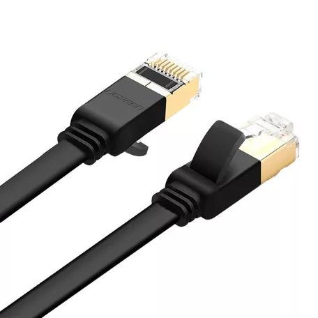 UGREEN NW106 Ethernet RJ45 hálózati kábel, Cat.7, STP, 3 m (fekete)