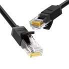 UGREEN Ethernet RJ45 lapos hálózati kábel, Cat.6, UTP, 1 m (fekete)
