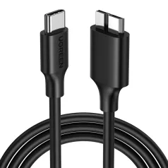 UGREEN USB-C - micro-USB 3.0 kábel, 1m (fekete)