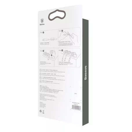 Baseus Peas kábelrendező, mágneses (kék)