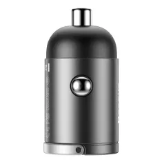   Baseus Tiny Star USB-C mini autós töltő, QC 4.0+, PD, 30 W (szürke)