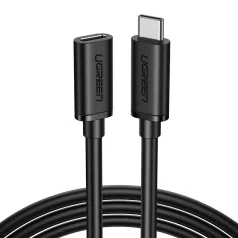   UGREEN USB-C hosszabbító kábel 3.1 , 4K, 60W, 0,5m (fekete)