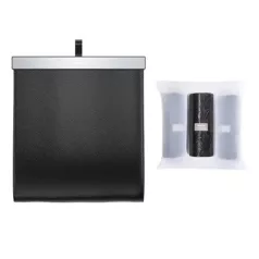 Baseus mágneses autós táska, bőr (fekete)