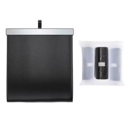 Baseus mágneses autós táska, bőr (fekete)