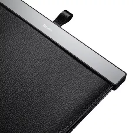 Baseus mágneses autós táska, bőr (fekete)