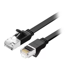   UGREEN Cat 6 UTP Flat Ethernet RJ45 Cable Pure Copper 1m black