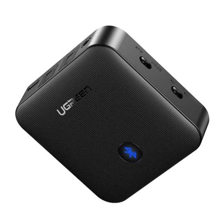 UGREEN Bluetooth 5.0 3,5 mm-es AUX aptX adapter (fekete)